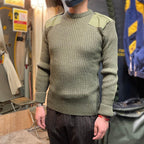 KEMPTON（ケンプトン）Woolly Pully クルーネックセーター [ネイビー]