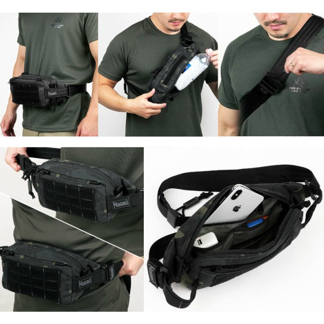 MAGFORCE（マグフォース）City Traveler Waistpack S Black CAMO [MF-3312][シティートラベラーウエストパック S]