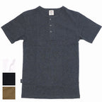 AVIREX（アヴィレックス）RIB S/S ヘンリーネック[4色]【レターパックプラス対応】