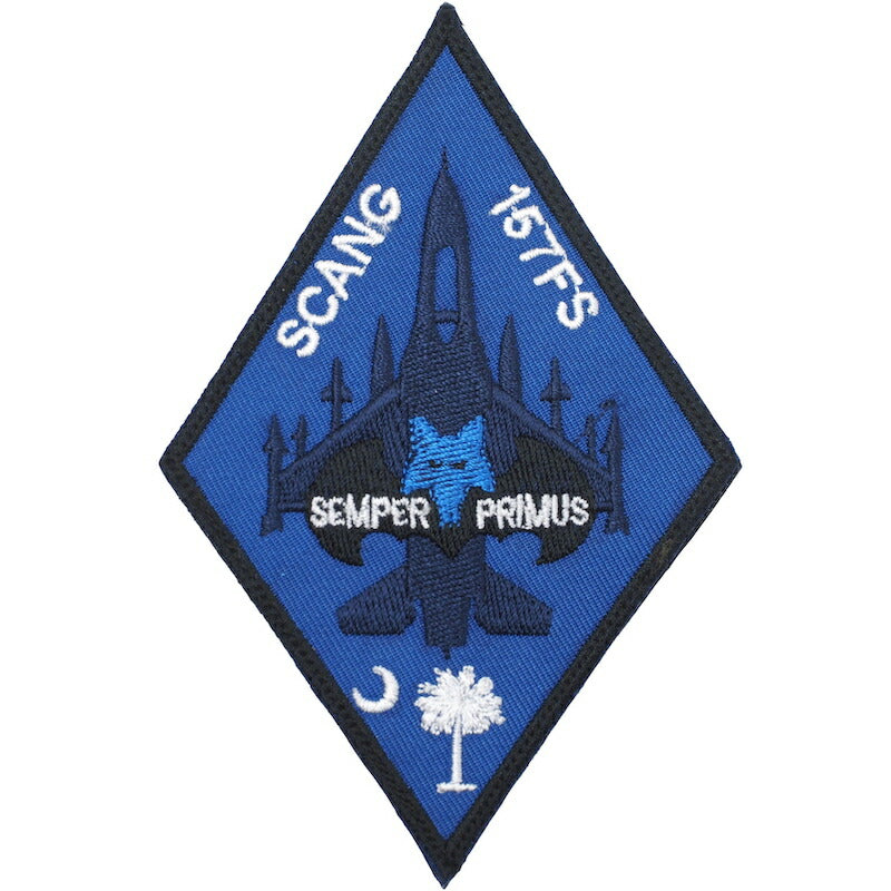Military Patch（ミリタリーパッチ）SCANG F-16機種 パッチ[2種][フック付き]【レターパックプラス対応】【レターパックライト対応】