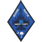 Military Patch（ミリタリーパッチ）SCANG F-16機種 パッチ[2種][フック付き]【レターパックプラス対応】【レターパックライト対応】