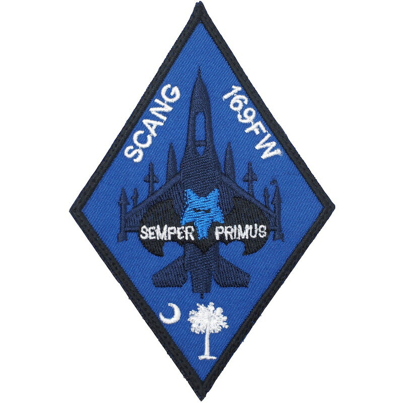 Military Patch（ミリタリーパッチ）SCANG F-16機種 パッチ[2種][フック付き]【レターパックプラス対応】【レターパックライト対応】