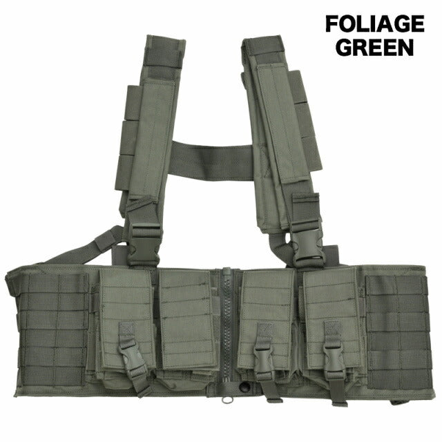 J-TECH（ジェイテック）チェストリグ Type-2 Split Front Zip CS [5色][Black、Coyote  Brown、Digital Desert、Foliage Green、OD]