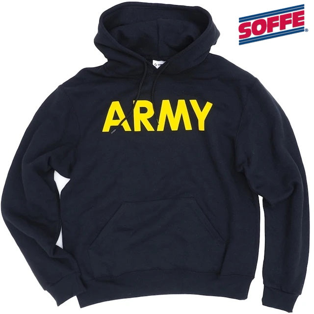 SOFFE（ソフィー）スウェットパーカ プルオーバー ARMY [9388-0000119][BLACK]