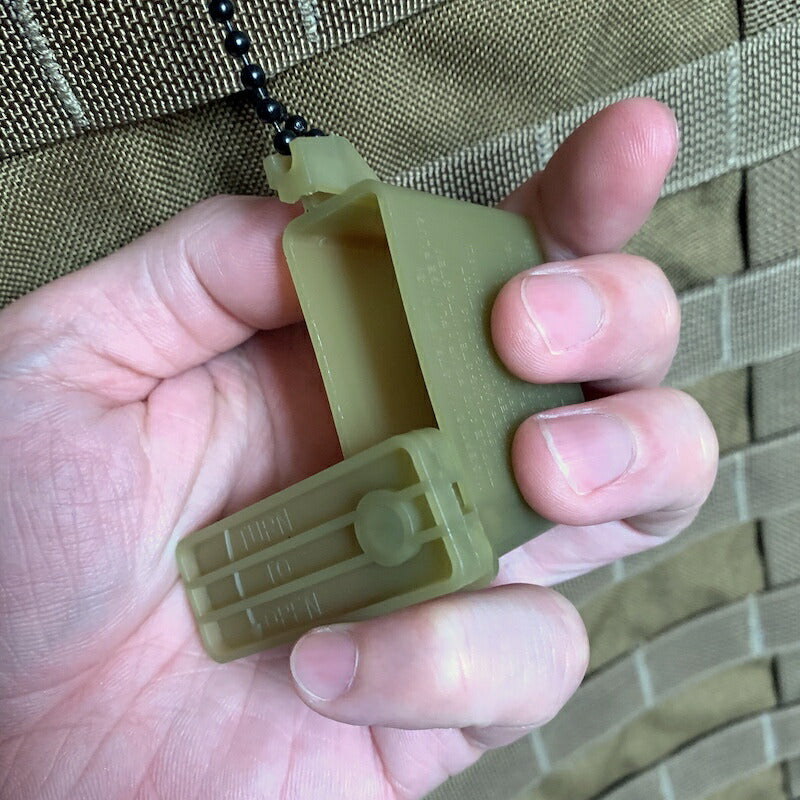 US(米軍放出品) イヤープラグ キャリングケース 耳栓ケース Ear Plug Carrying Case【レターパックプラス対応】【レターパックライト対応】