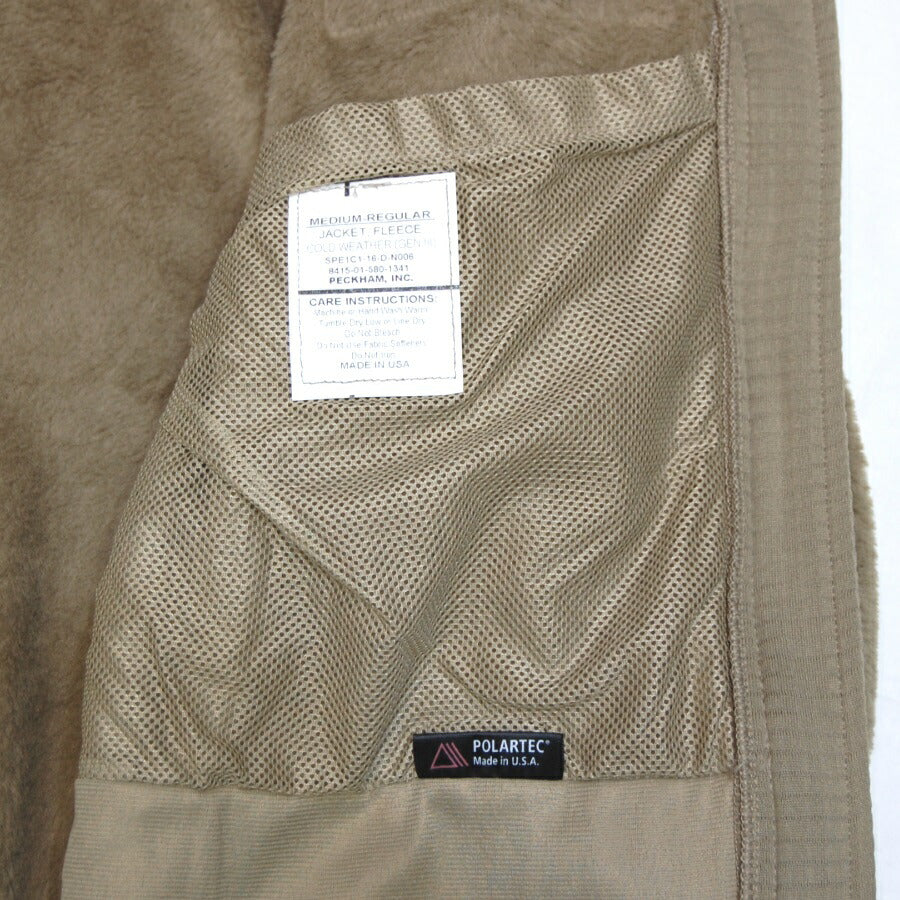 US (US military release product) ECWCS Gen III Level 3 Fleece [OCP] [Polartec]