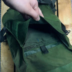 US (US military release product) nylon gas mask bag OD