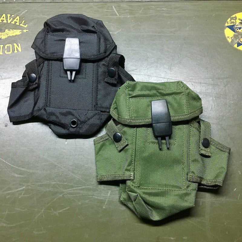 MILITARY（ミリタリー）M16 LC-1タイプ30連マガジンポーチ USマーク無し[Black、OD]【レターパックプラス対応】