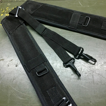 MILITARY Y-type suspenders Black