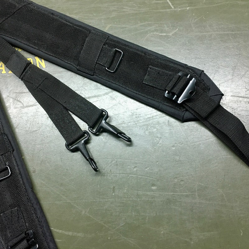 MILITARY Y-type suspenders Black
