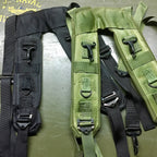 MILITARY H-type suspenders [Black, OD]