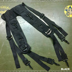 MILITARY H-type suspenders [Black, OD]