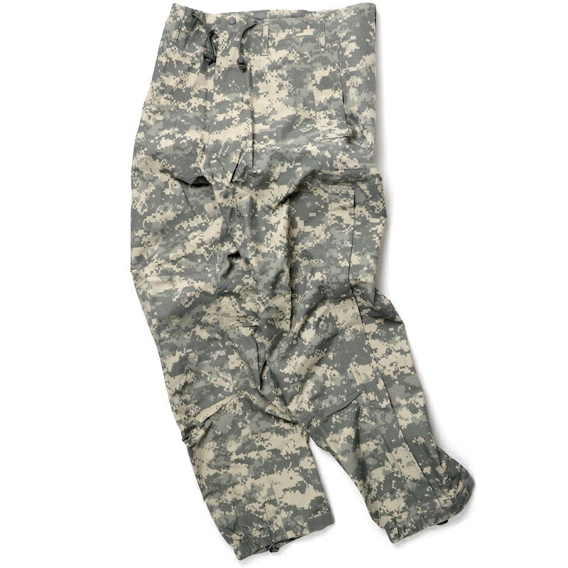 US (actual US military) GEN3 Level6 BOTTOM EXTREME COLD WET WEATHER TROUSERS ECWCS waterproof pants [Cordura nylon reinforcement] [ACU] [New]