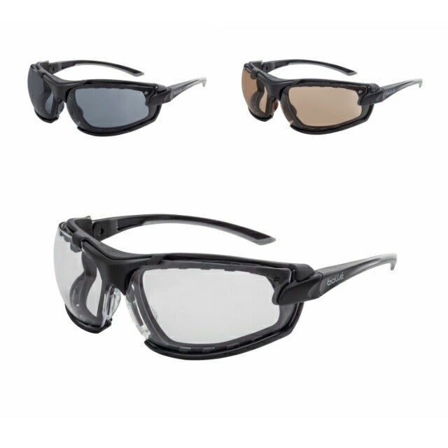 bolle Safety Boom Safety Glasses [3 Lens Colors] [With Gasket]