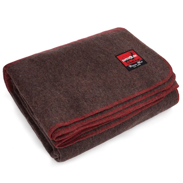 SWISS LINK（スイスリンク）スイス軍タイプ ウールブランケット [ウール毛布][Wool Blanket]
