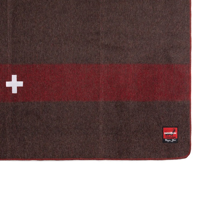 SWISS LINK（スイスリンク）スイス軍タイプ ウールブランケット [ウール毛布][Wool Blanket]