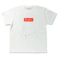 Military Style（ミリタリースタイル）ボックス ロゴ Tシャツ WHITE [SURPLUS/サープラス][SNIPERS/スナイパー]【レターパックプラス対応】