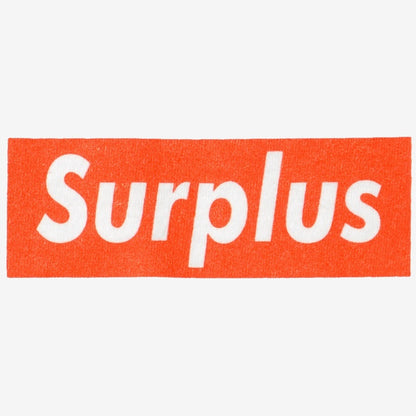 Military Style Box Logo T-shirt WHITE [SURPLUS] [SNIPERS] [Letter Pack Plus compatible]
