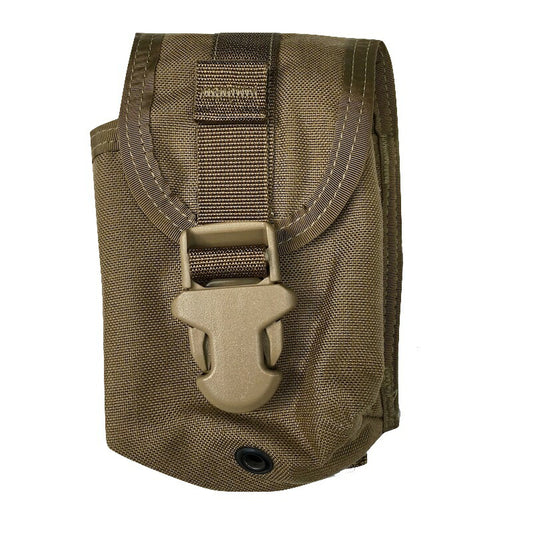 US (US military release product) FSBE SR25 DMR Magazine Pouch [Coyote] [Tongue buckle specification] [Letter Pack Plus compatible]
