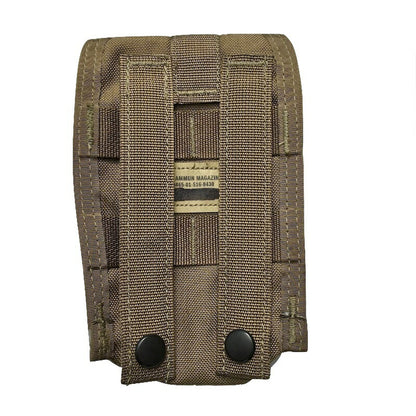 US (US military release product) FSBE SR25 DMR Magazine Pouch [Coyote] [Tongue buckle specification] [Letter Pack Plus compatible]