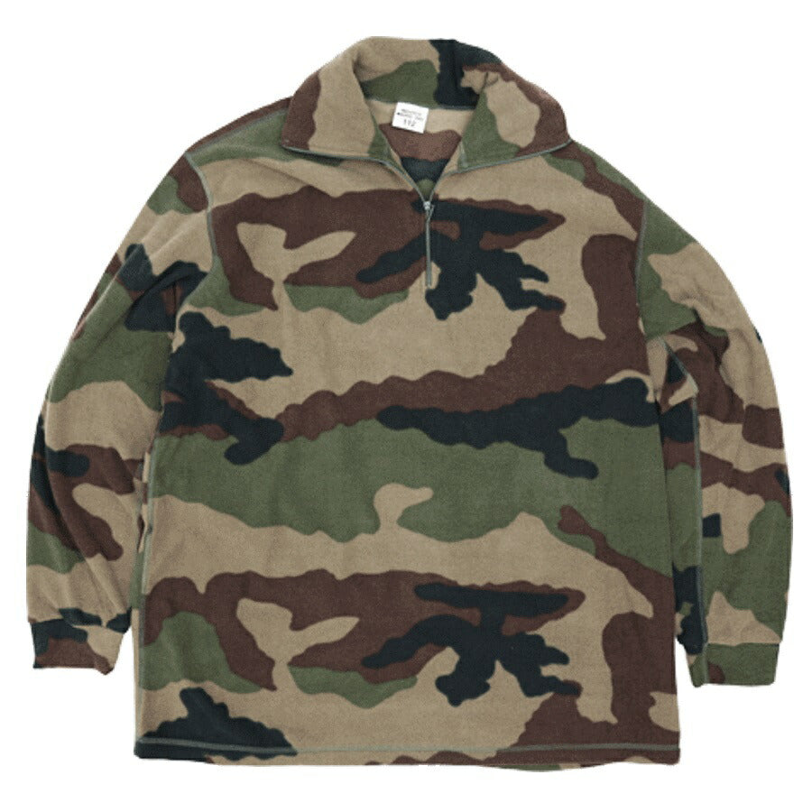 World Surplus French Army Fleece Camouflage Jacket [CCE] [New]