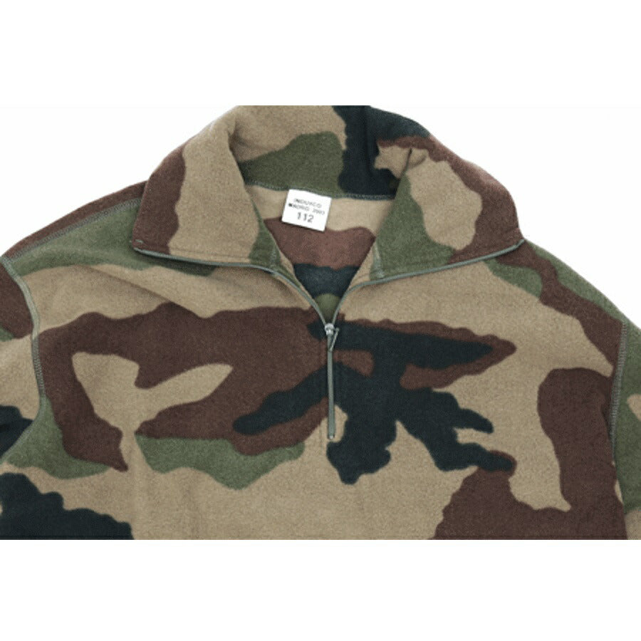World Surplus French Army Fleece Camouflage Jacket [CCE] [New]
