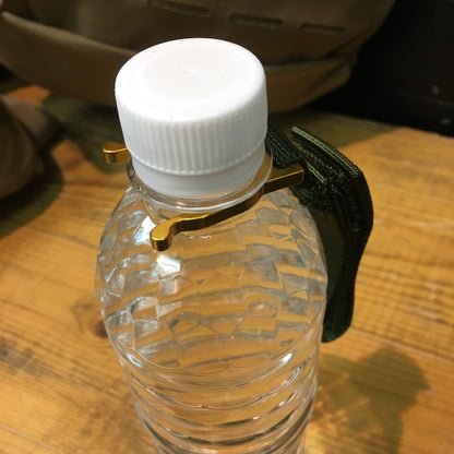 MILITARY Tactical Plastic Bottle Holder Gold Model [Black, Khaki, Multicam, OD] [Compatible with Letter Pack Plus] [Compatible with Letter Pack Light]