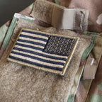 Military Patch（ミリタリーパッチ）米軍放出品 US フラッグ リバース 陸軍用 OCP [MultiCam用]【レターパックプラス対応】【レターパックライト対応】
