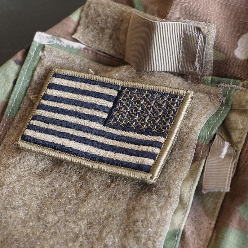 Military Patch (Military Patch) US Military Released Product US Flag Reverse Army OCP [For MultiCam] [Compatible with Letter Pack Plus] [Compatible with Letter Pack Light]
