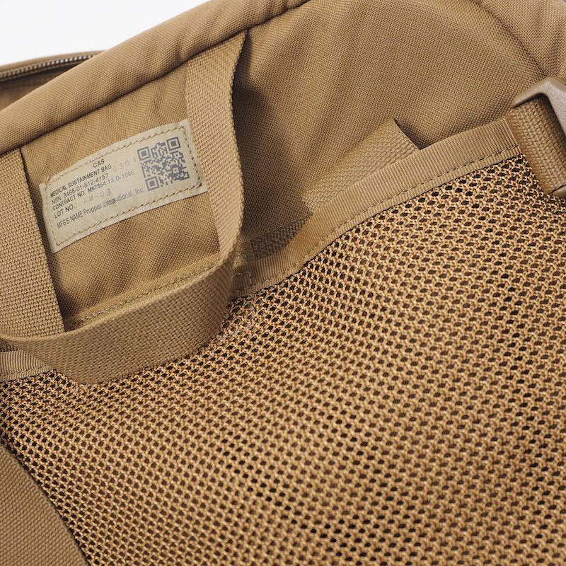 US (U.S. military release product) CAS Medical Sustainment Bag [Coyote Brown] [Medical Sustainment Bag] [Medical Emergency Backpack]
