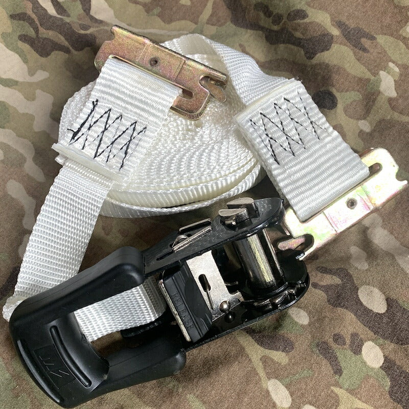 US（米軍放出品）Aircraft Floor Tie Down Adapter Strap【レターパックプラス対応】【レターパックライト対応】