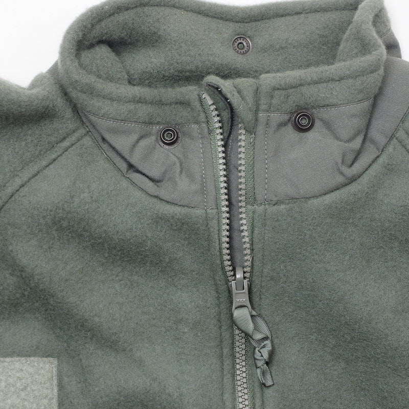 US(米軍放出品)FR Extreme Weather EWOL Mid Weight Fleece Liner [新品][Foliage][Full Zip][Flame Resistant]
