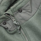 US(米軍放出品)FR Extreme Weather EWOL Mid Weight Fleece Liner [新品][Foliage][Full Zip][Flame Resistant]