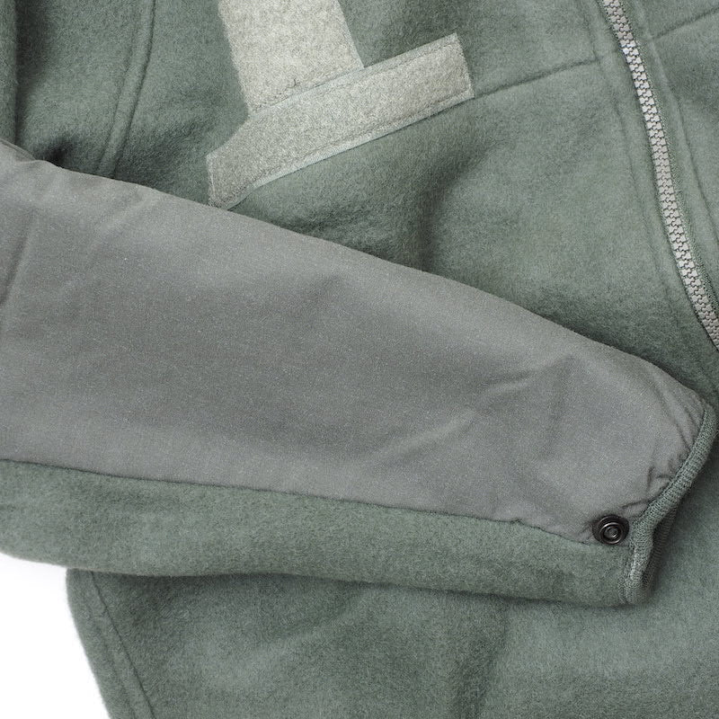 US(米軍放出品)FR Extreme Weather EWOL Mid Weight Fleece Liner [新品][Foliage][Full Zip][Flame Resistant]