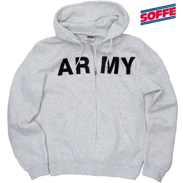 SOFFE(ソフィー)Army Sweat Zip Parka [D0011440][ASH]