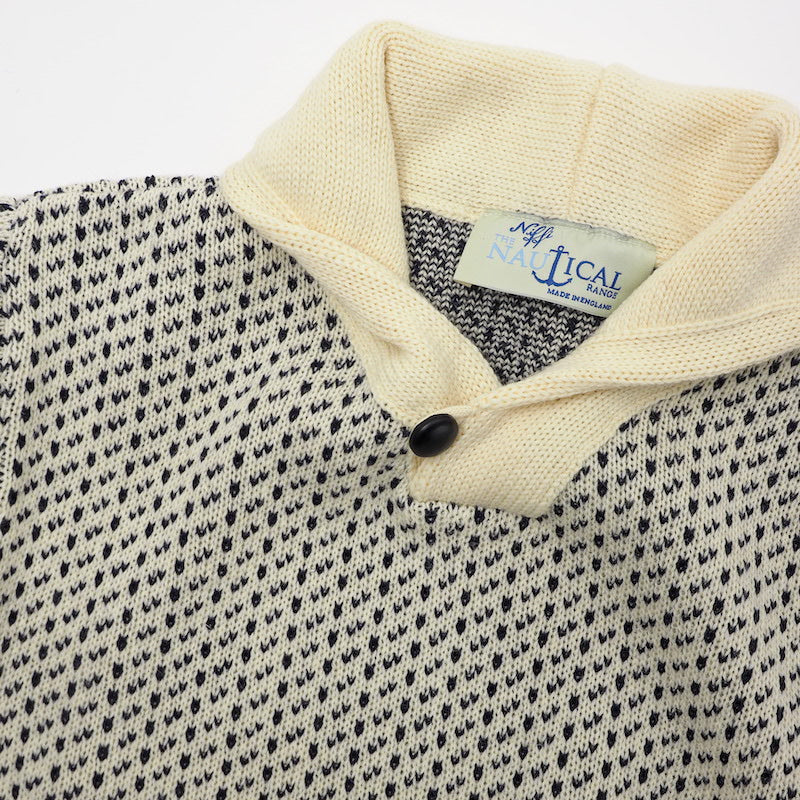 KEMPTON（ケンプトン）NIFFI SERIES ノルウェー海軍 ショールカラー デッキセーター [NAVY][BEIGE]