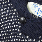 KEMPTON（ケンプトン）NIFFI SERIES ノルウェー海軍 ショールカラー デッキセーター [NAVY][BEIGE]