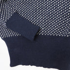 KEMPTON（ケンプトン）NIFFI SERIES ノルウェー海軍 ショールカラー デッキセーター [NAVY][BEIGE]
