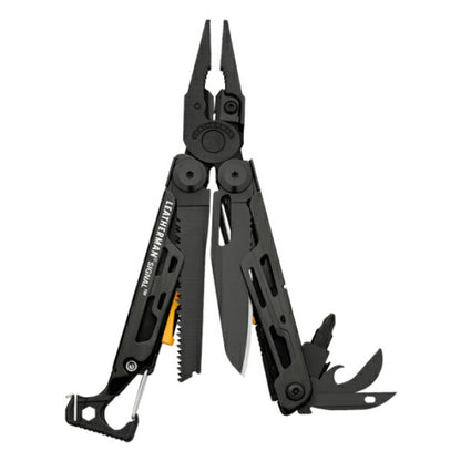 LEATHERMAN SIGNAL Black [With belt compatible nylon pouch]