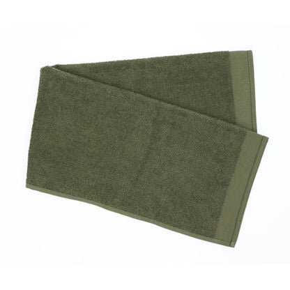 MILITARY US Army Type Face Towel (Large) OD [Nakata Shoten] [Letter Pack Plus compatible]