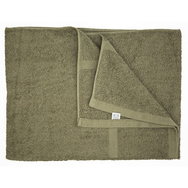 MILITARY Ground Self-Defense Force bath towel [Self-Defense Force designated color OD] [Senshu Towel] [Nakata Shoten] [Letter Pack Plus compatible]