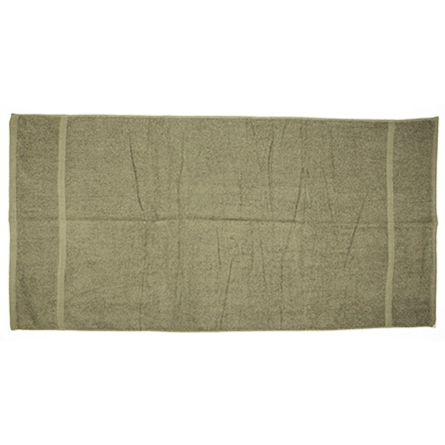 MILITARY Ground Self-Defense Force bath towel [Self-Defense Force designated color OD] [Senshu Towel] [Nakata Shoten] [Letter Pack Plus compatible]