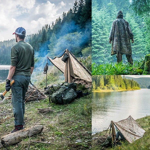 HELIKON-TEX（ヘリコンテックス）ポンチョ USモデル [4色][Poncho U.S.