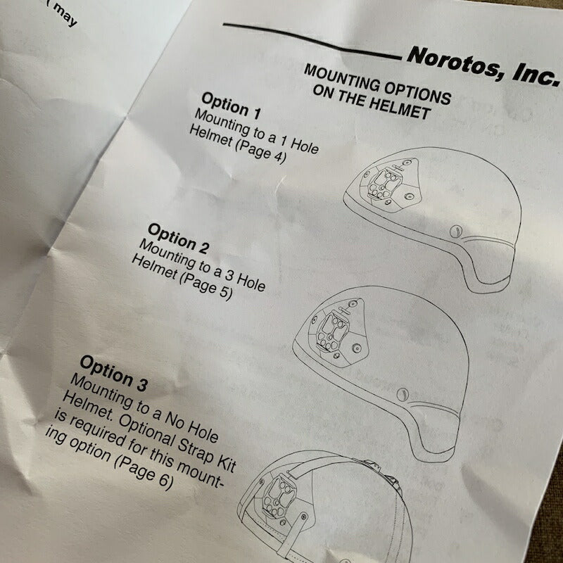 US (US military release product) Norotos Universal Shroud [Tan] [NVG mount] [Norotos Universal Shroud] [Letter Pack Plus compatible]