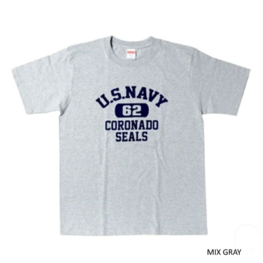Military Style（ミリタリースタイル）US NAVY SEALS 62 ショートスリーブ Tシャツ[4色]【レターパックプラス対応】