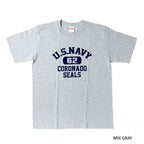 【クリアランスSALE】Military Style（ミリタリースタイル）US NAVY SEALS 62 ショートスリーブ Tシャツ[4色]【レターパックプラス対応】