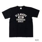 【クリアランスSALE】Military Style（ミリタリースタイル）US NAVY SEALS 62 ショートスリーブ Tシャツ[4色]【レターパックプラス対応】