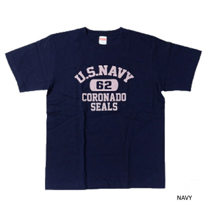 Military Style（ミリタリースタイル）US NAVY SEALS 62 ショートスリーブ Tシャツ[4色]【レターパックプラス対応】