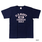【クリアランスSALE】Military Style（ミリタリースタイル）US NAVY SEALS 62 ショートスリーブ Tシャツ[4色]【レターパックプラス対応】