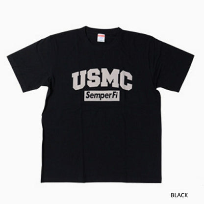 Military Style（ミリタリースタイル）USMC SEMPER FI ショートスリーブ Tシャツ[4色]【レターパックプラス対応】